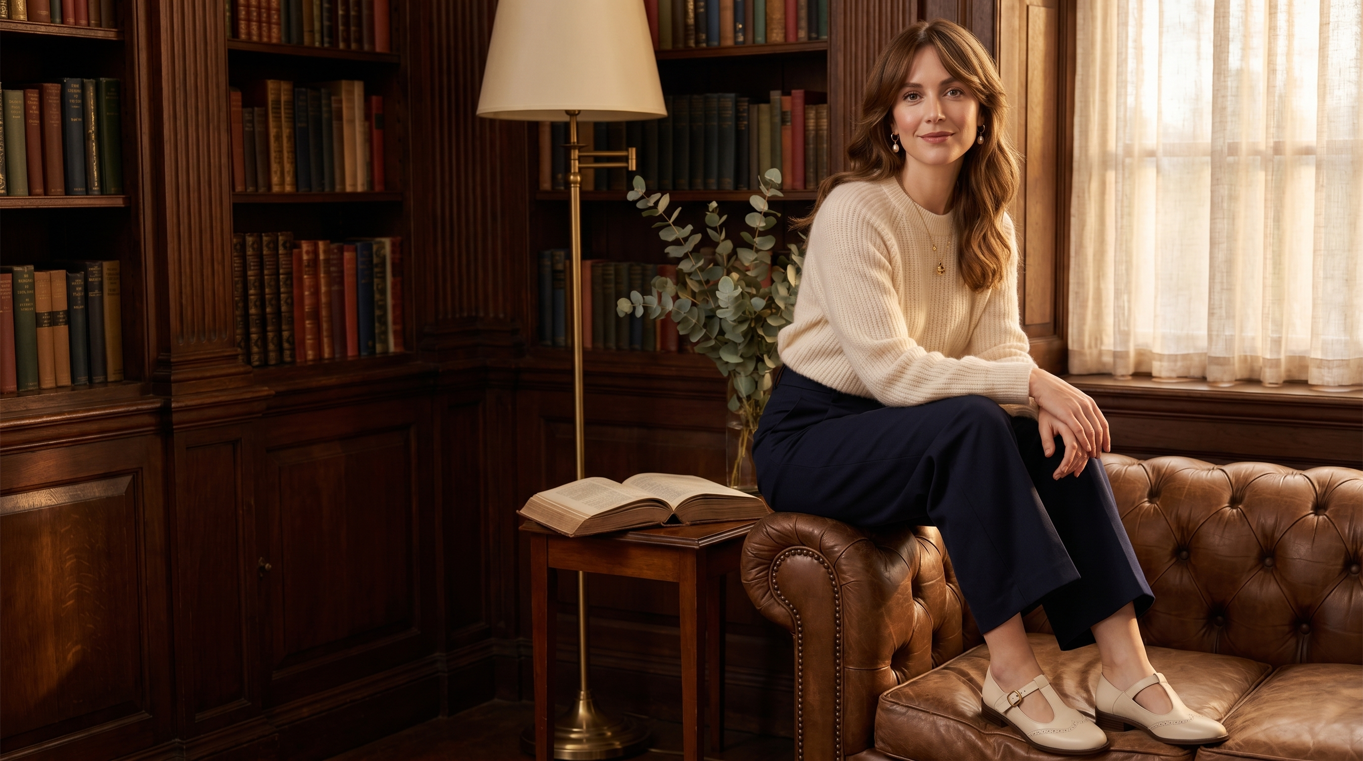 Ambridge Yorkshire hero — owner in vintage British library